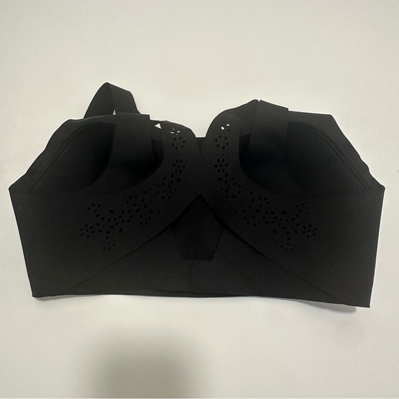 Victoria Sport Black Angel Athletic Bra Back Hook Size 36C - Picture 2 of 5